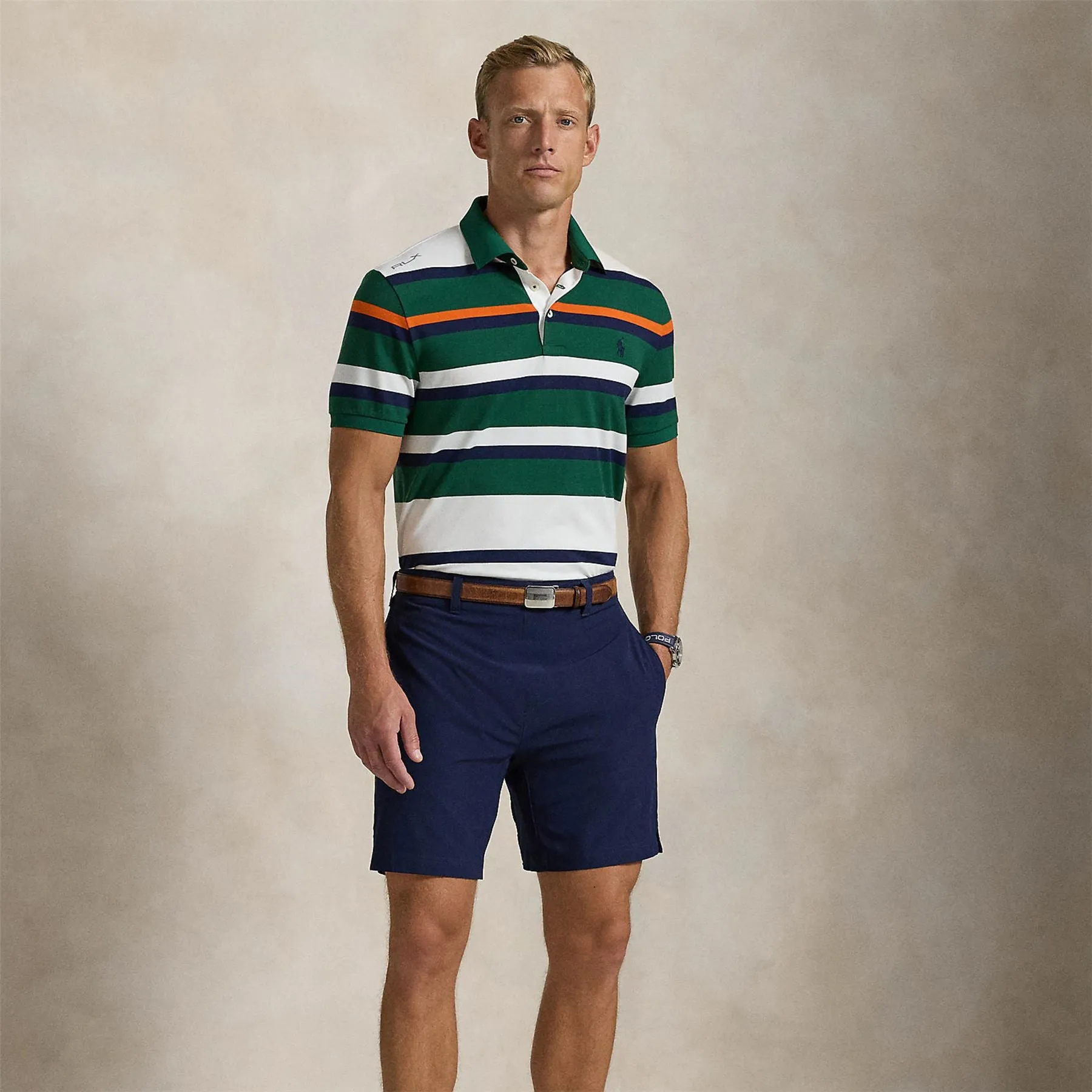 RLX Tailored Fit Performance Pique Polo New Forest - AW24