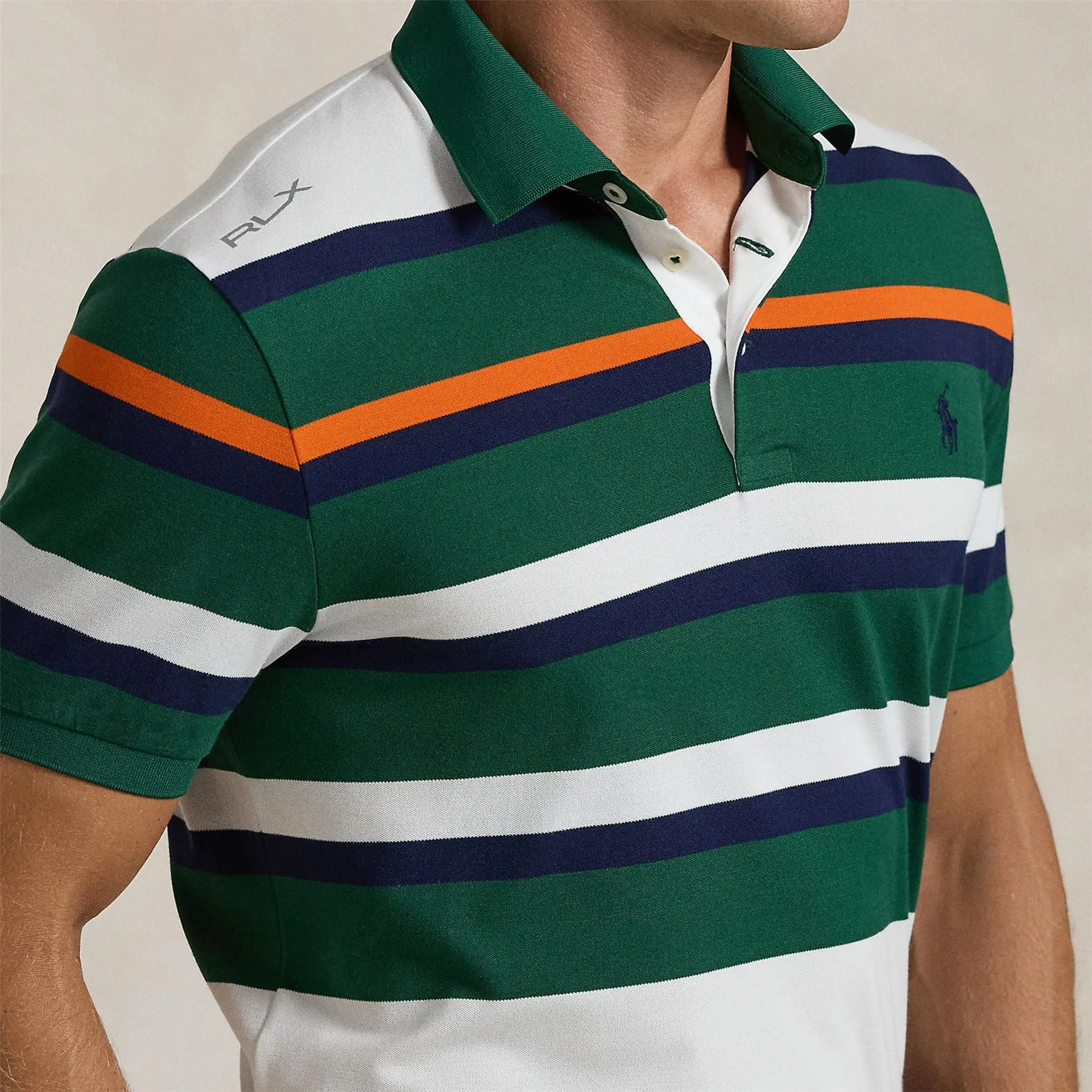 RLX Tailored Fit Performance Pique Polo New Forest - AW24