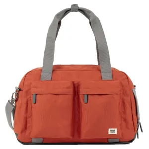 Roka Gatwick Small Recycled Canvas Duffle Bag - Roobios Red