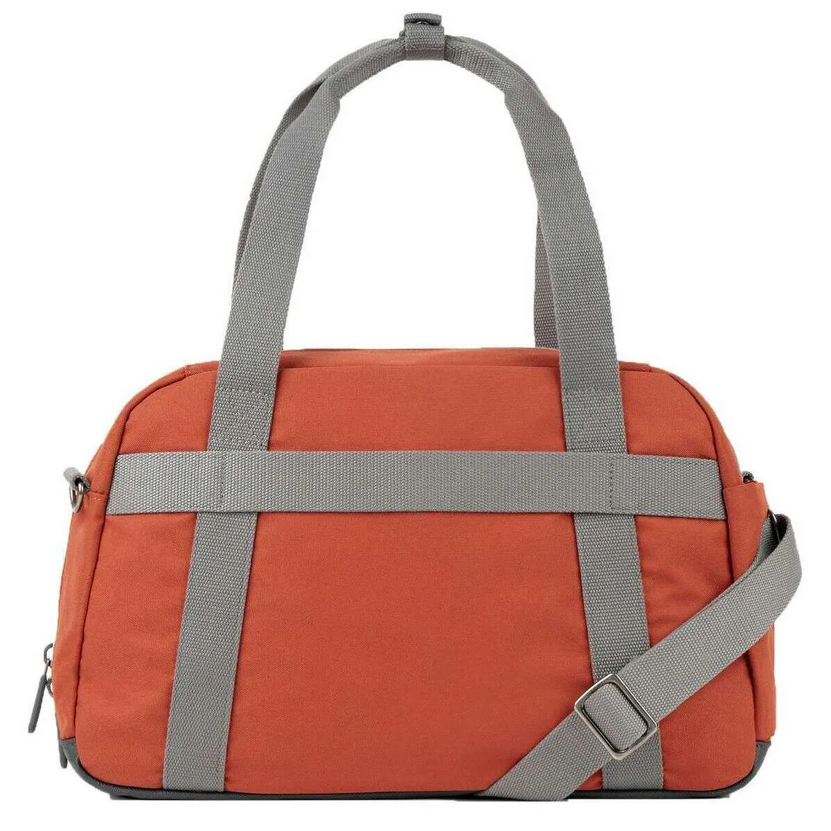 Roka Gatwick Small Recycled Canvas Duffle Bag - Roobios Red