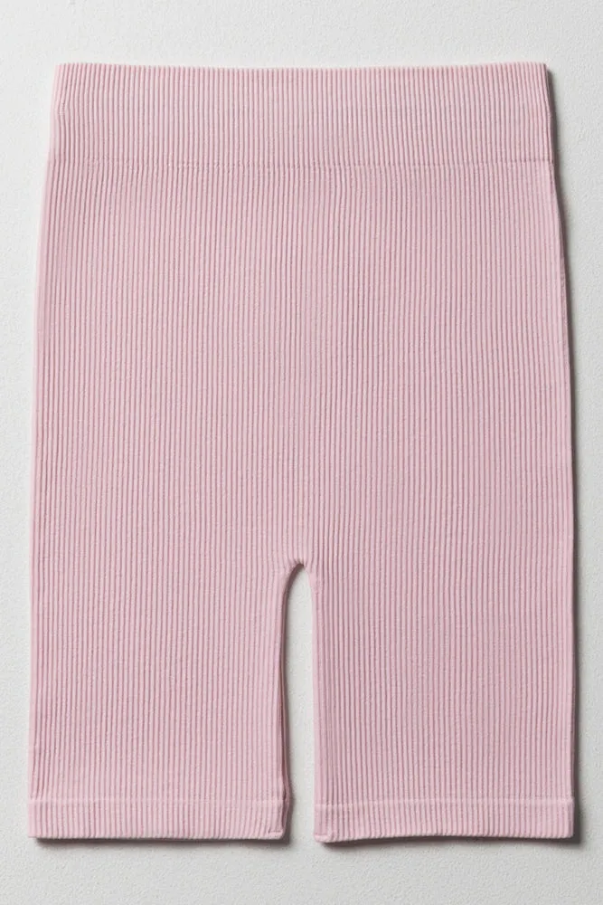 Seamless Cycle Shorts Light Pink