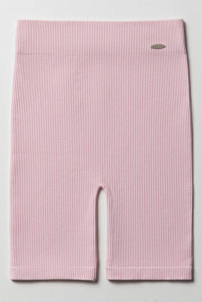 Seamless Cycle Shorts Light Pink