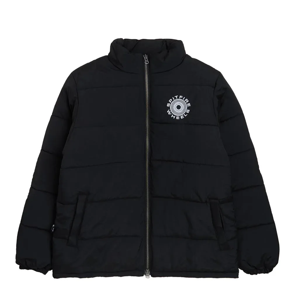 Spitfire - Classic 87 Swirl Puffer Jacket (Black/White)