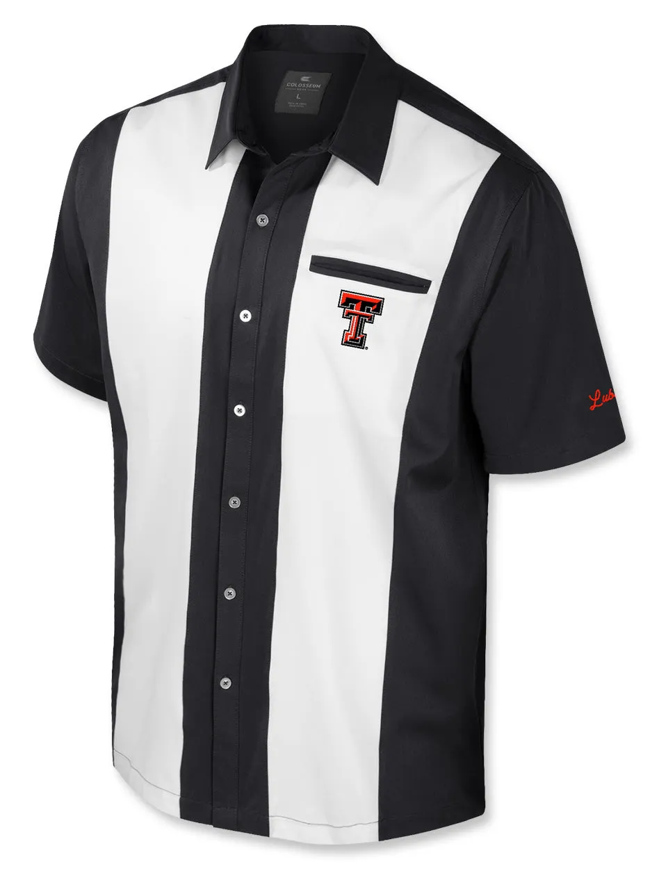 *Texas Tech Arena "Strike" Bowling Button Up