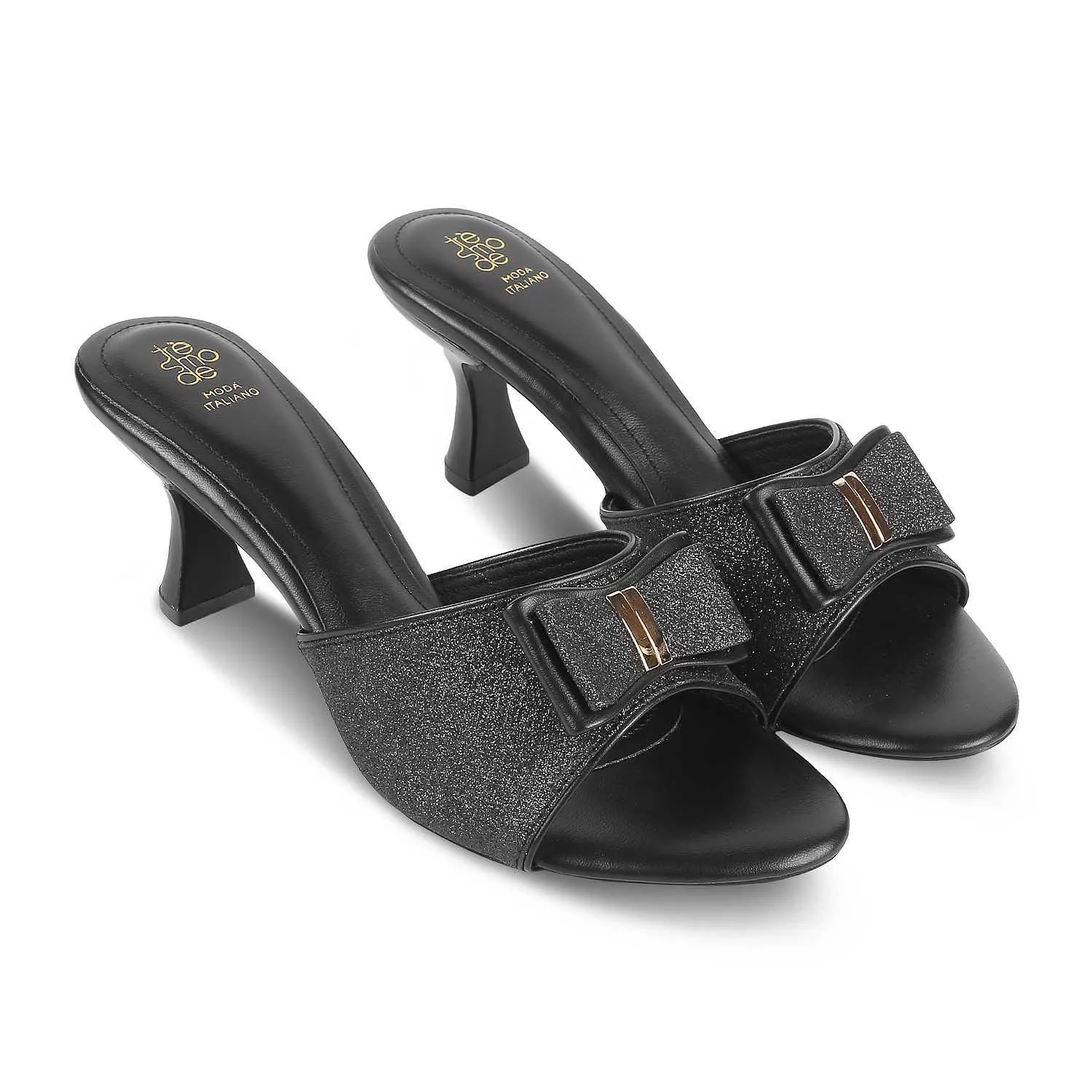 The Gamos Black Women's Dress Heel Sandals Tresmode