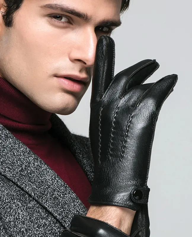 Thicken Deerskin Glove