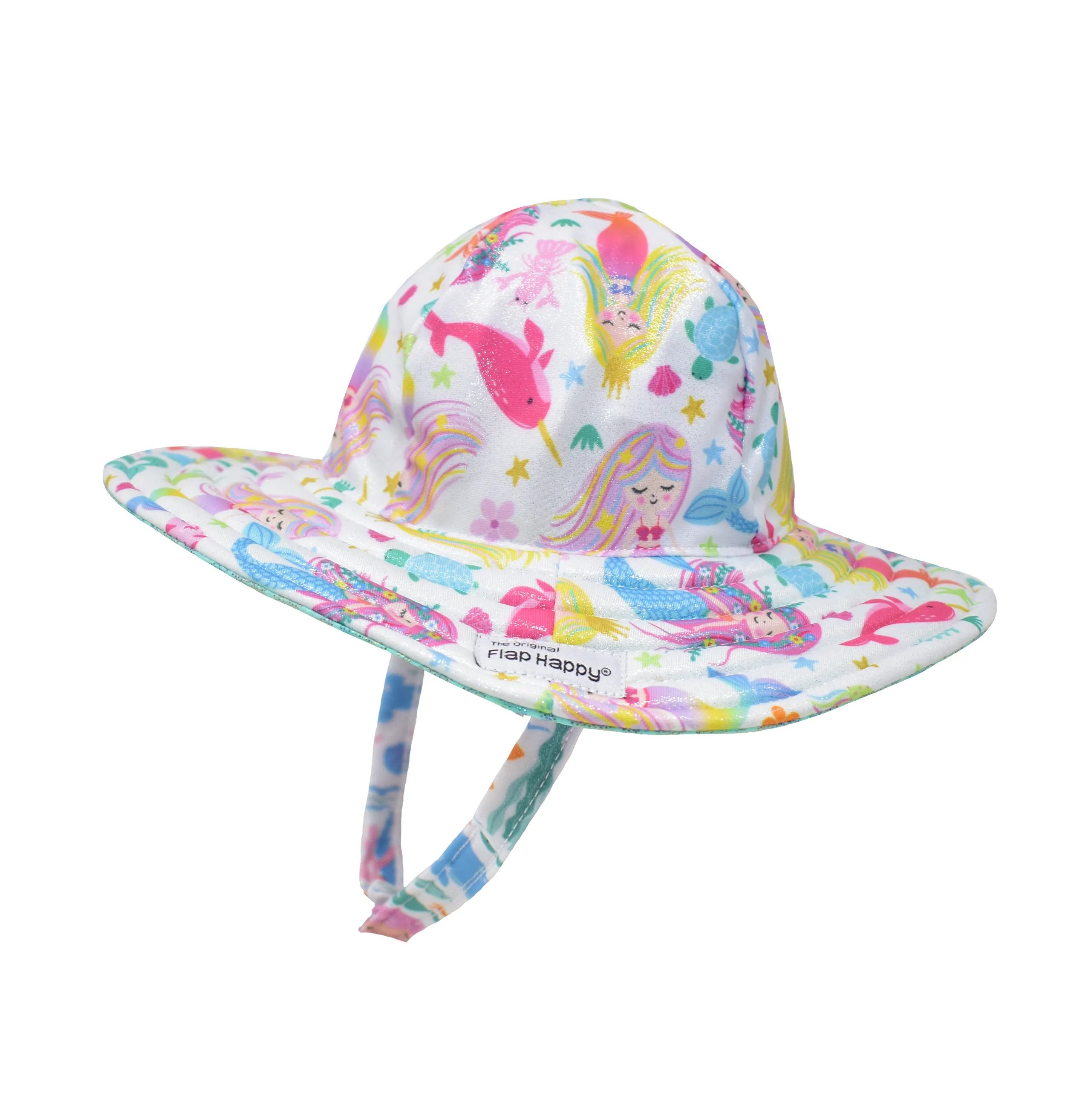 UPF 50  Summer Splash Swim Hat -F