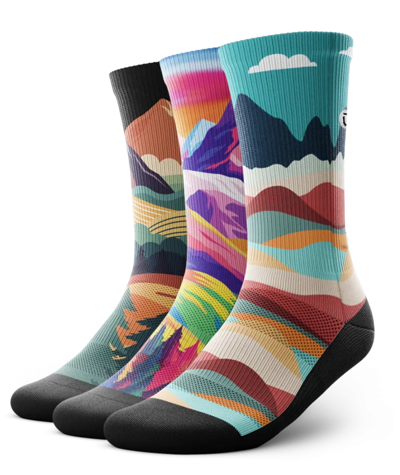 Vista Crew Socks 3-Pack