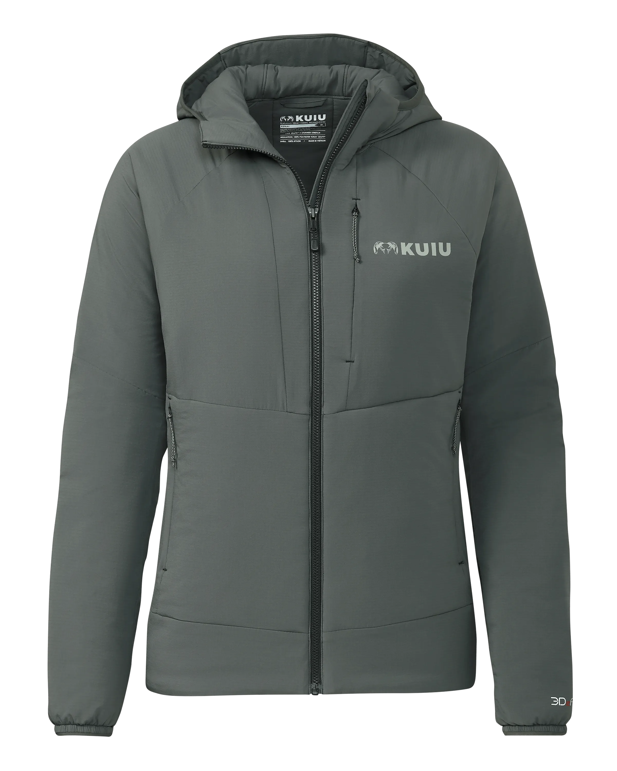 Women's Kenai Hooded Jacket | Gunmetal